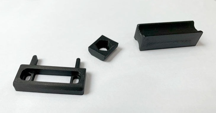 3D printed parts